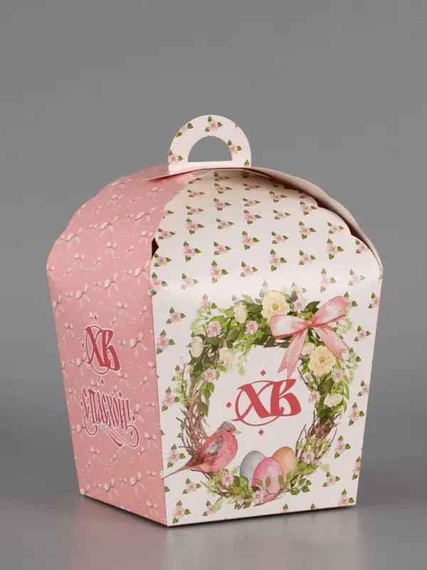 Пасхальная коробочка "Весенняя Пасха", 17 х 17 х 26 см