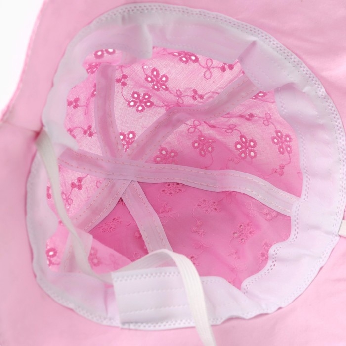 Панама детская Панама детская "Нежность" MINAKU, цвет ярко-розовый, размер 48