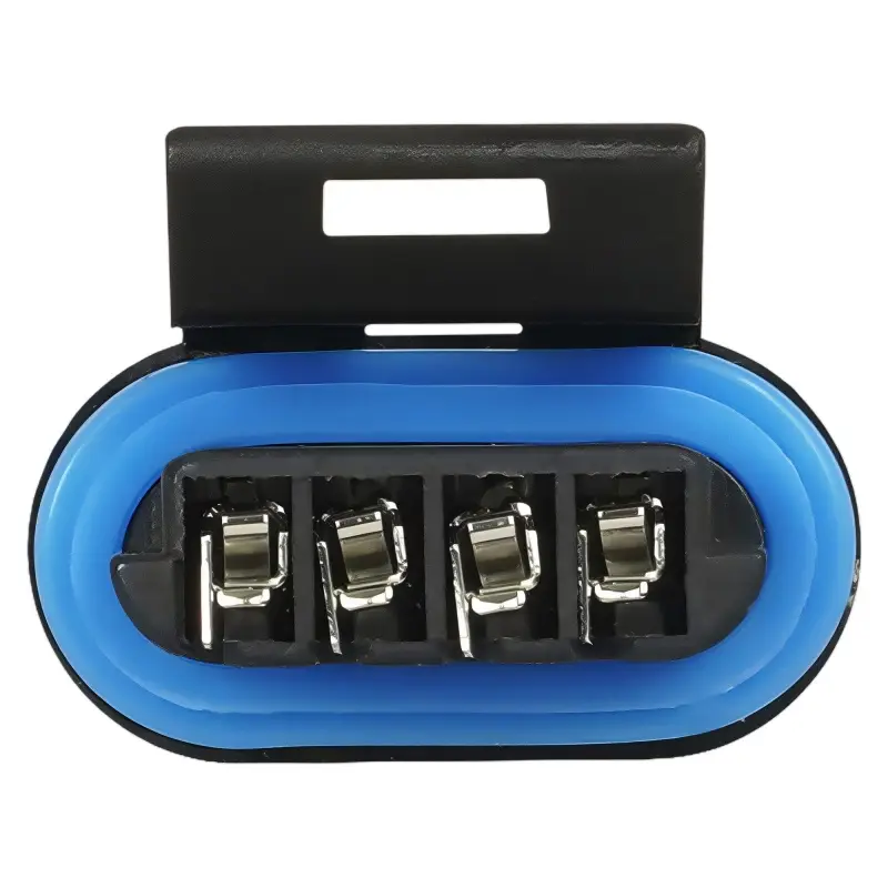 Разъём 4 pin с проводами для датчика холостого хода Лада 2110-2112, Kalina, Priora