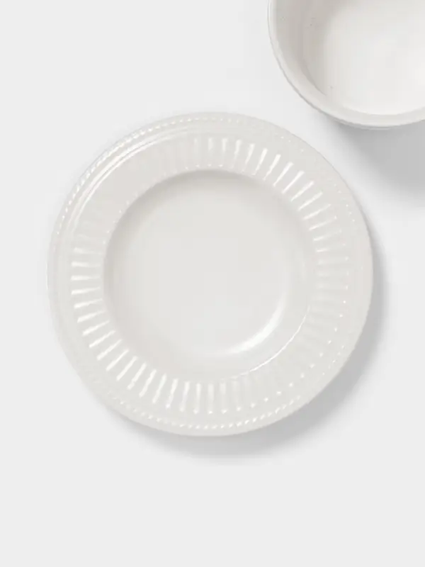 Чайная пара Ancient Greece, чашка 280 мл, блюдце d=15.3 см, керамика, белая