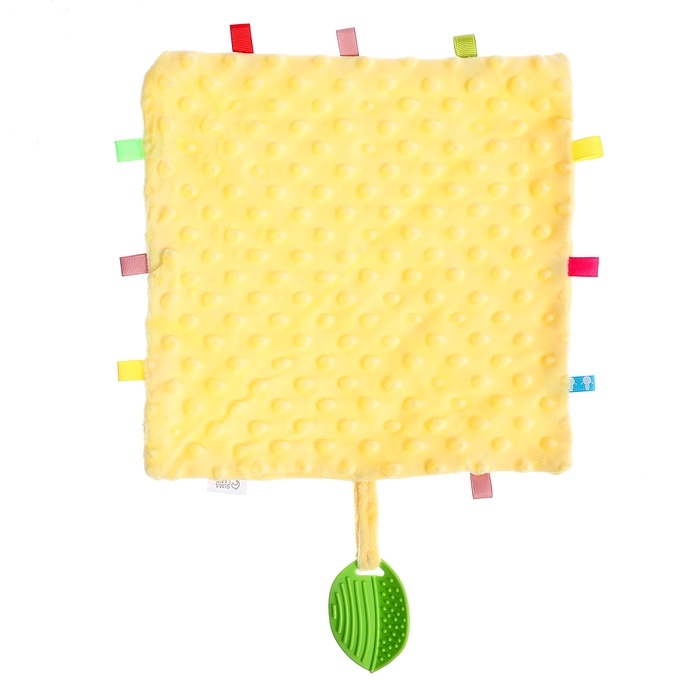 Мягкая игрушка - комфортер с прорезывателем, жёлтый Мягкая игрушка - комфортер с прорезывателем, жёлтый