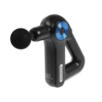 Массажёр для тела LEM-11, перкуссионный, 9 насадок, 9  режимов, черный