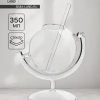 Бокал Magistro &laquo;Forma. Глобус&raquo;, 350 мл 9&times;13.5 см, стекло, прозрачный