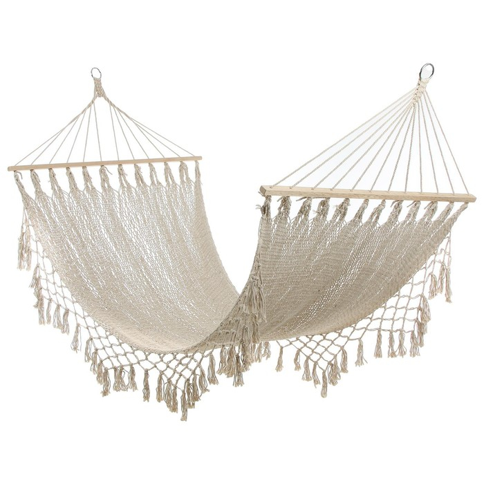 Гамак maclay, с каркасом, 100 х 200 см, цвет бежевый Гамак maclay, с каркасом, 100 х 200 см, цвет бежевый