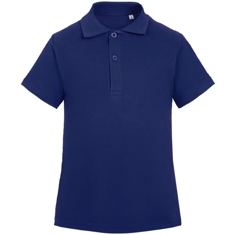 Рубашка поло детская Virma Kids, темно-синяя, 6 лет