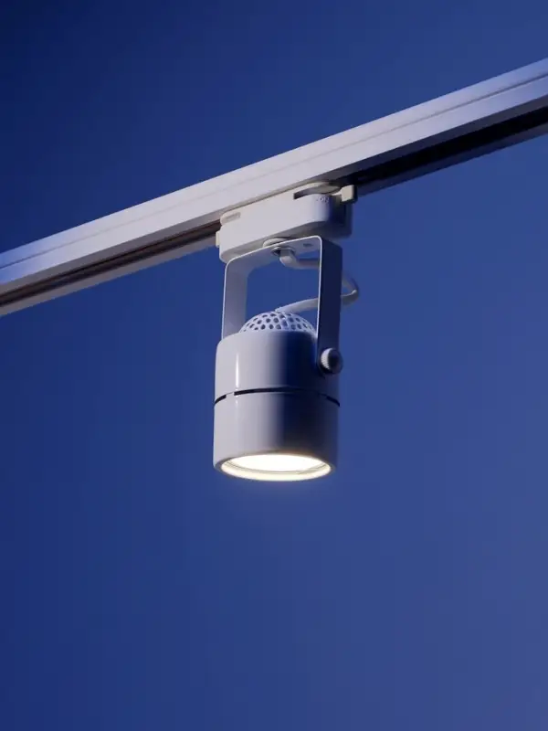 Трековый светильник Luazon Lighting под лампу Gu10, круглый, белый