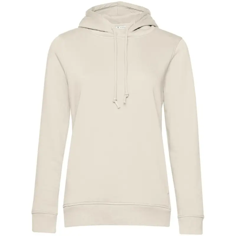 Толстовка с капюшоном женская BNC Inspire (Organic), молочно-белая, размер XS Толстовка с капюшоном женская BNC Inspire (Organic), молочно-белая, размер XS