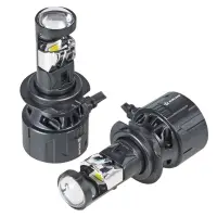 Лампа светодиод. H7 ECO LENS, 45Вт, 5700Лм (2850Лм x 2), 6500К, 12/24В, кмпл. 2 шт.