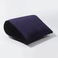 Подушка надувная, дорожная, 42&times;35 см, синяя