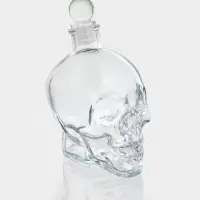 Штоф &laquo;Череп. Хэллоуин&raquo;, 400 мл, стекло, прозрачный