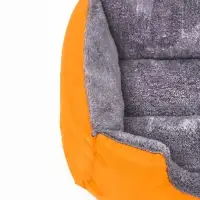 Лежанка-диван для животных, 45&times;30&times;15, плащевка, желтая