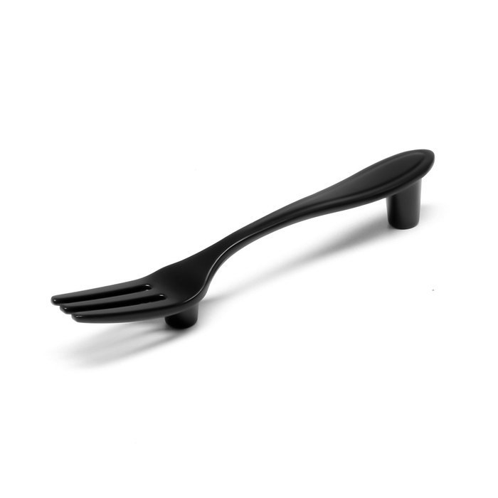 Ручка-скоба Ручка-скоба "Вилка" CAPPIO RSC002, м/о 76 мм, цвет черный