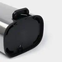 Ведро мусорное с педалью St&ouml;lz, 12 л, нержавеющая сталь, хром матовый