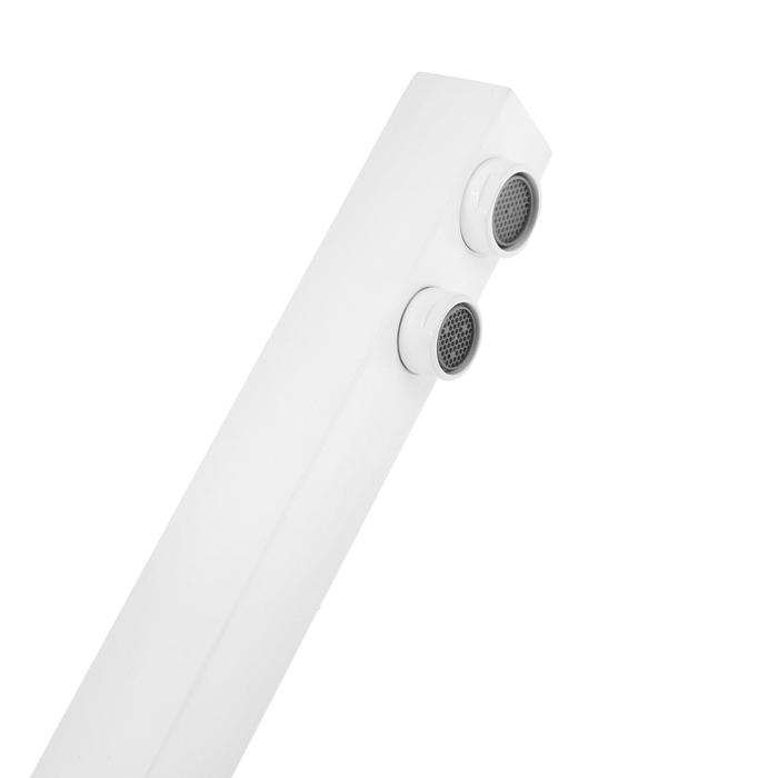 Смеситель для кухни Accoona A5179-6G, с выходом для питьевой воды, латунь, белый Смеситель для кухни Accoona A5179-6G, с выходом для питьевой воды, латунь, белый