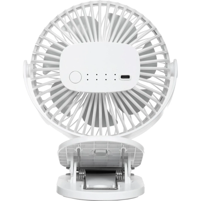 Вентилятор Centek&nbsp;CT-5045,настольный,аккум.1800мАч/5Вт/ 4ск/Клипса/Таймер8ч