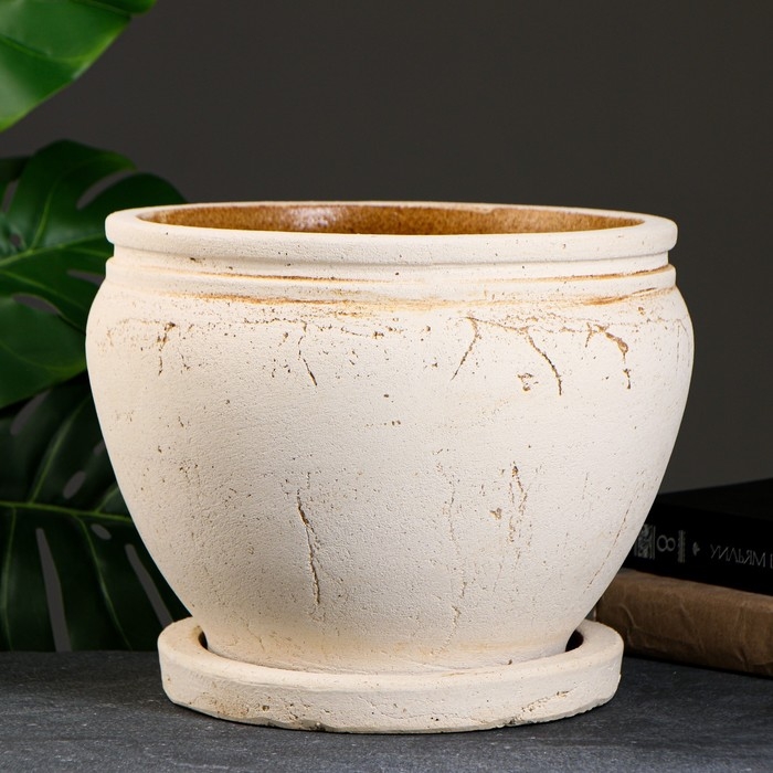 Горшок цветочный  Горшок цветочный "Голиаф №1" 8 л, диаметр 28 см, высота 22 см