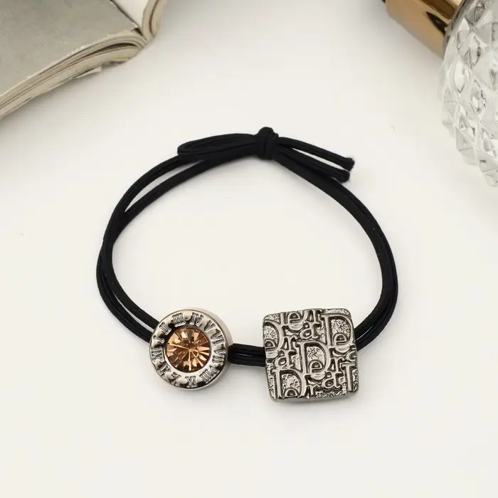 Резинка для волос "Кэли" пуговки, 5 см