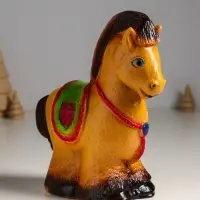 Копилка для денег «Лошадка пони», гипс, 23×20×10.5 см, коричневый Копилка для денег «Лошадка пони», гипс, 23×20×10.5 см, коричневый