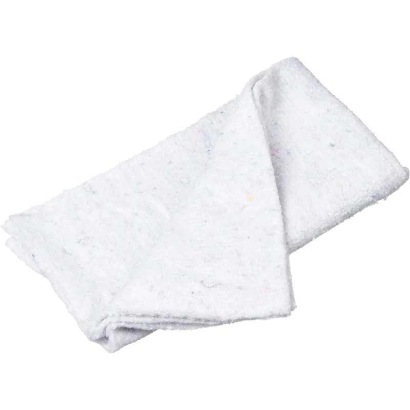 Тряпка для пола ХПП частопрошивная 170г/м2 белая 75х75см