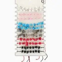 Браслет под натуральный камень &laquo;Крошка&raquo; с бусиной №8, цвет МИКС