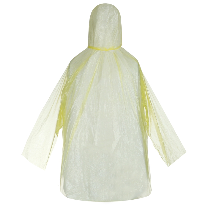 Дождевик - плащ maclay, размер единый, жёлтый Дождевик - плащ maclay, размер единый, жёлтый