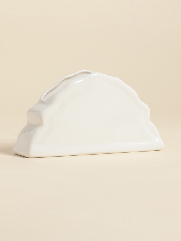 Салфетница SL Home «Аманде», 15×4×7,8 см, фарфор, белая