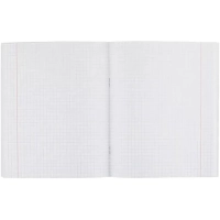 Тетрадь общая А5 48л №1School Kitty роз,клет,скреп, ВД-лак 4шт/уп(1819933)