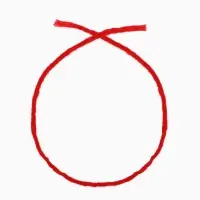 Браслет-оберег &laquo;Красная нить&raquo;, каббала, 30 см