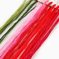 Вышивка гладью 20х20 см "Великолепие пионов"