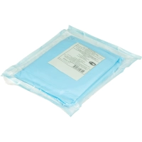 Простыня стерил. 210х140см спанбонд пл.25, голубая, 1шт./уп  Гекса