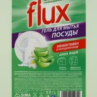 Гель для мытья посуды &laquo;Нежное алоэ&raquo;, 5 л, FLUX