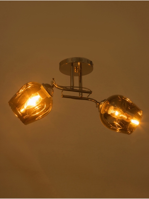 Люстра Люстра "Муза" 2х40Вт Е27 хром