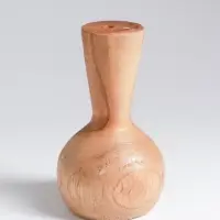 Ваза для сухоцветов &laquo;Виолетта&raquo;, 10&times;10&times;15 см, дерево джати, коричневая
