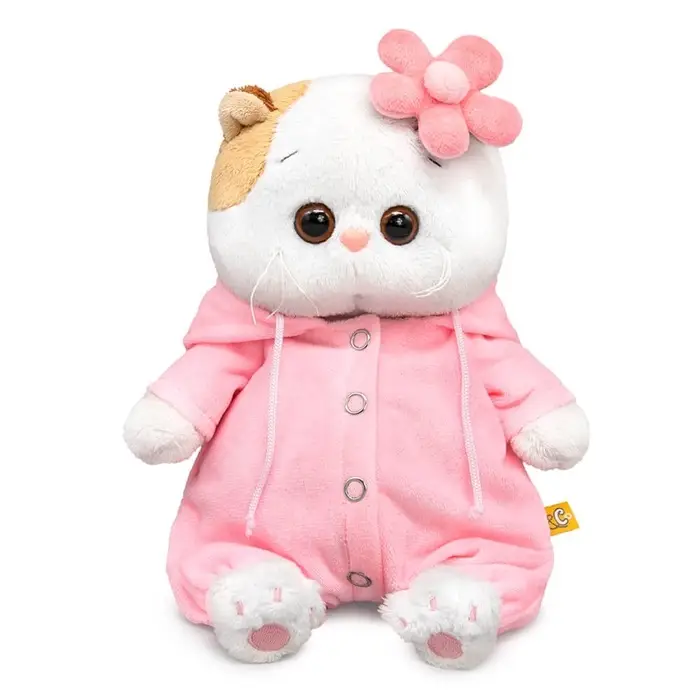 Мягкая игрушка "Ли-Ли baby в комбинезоне и с цветочком", 20 см LB-155