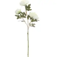 Цветы искусственные &laquo;Пион Лунная река&raquo;, 12&times;85 см, белые