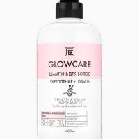 Шампунь для тонких и ослабленных волос GLOWCARE укрепление и объем, 480 мл