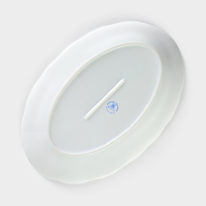 Блюдо фарфоровое овальное «Надежда», 31,5 см Блюдо фарфоровое овальное «Надежда», 31,5 см