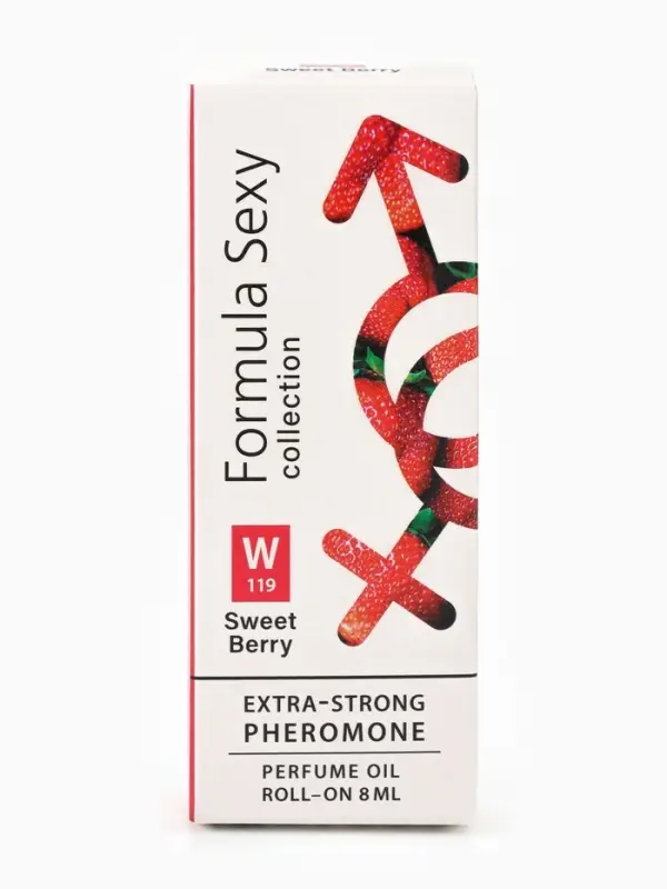 Парфюмерное масло женское с феромонами Formula Sexy Collection Sweet Berry W119, 8 мл