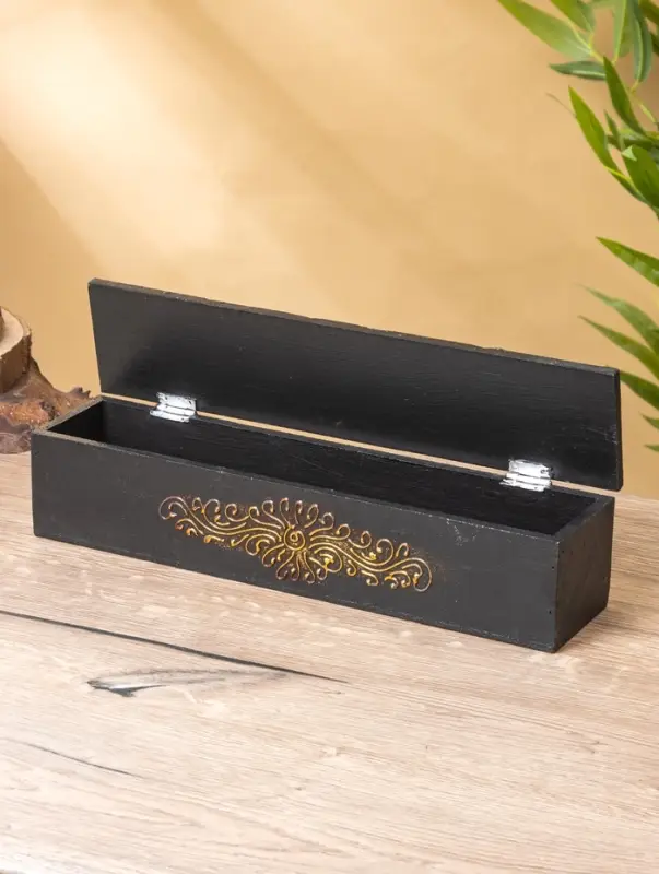 Шкатулка Шкатулка "Будда" 32х7х7 см, МДФ