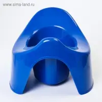 Горшок детский, цвет синий