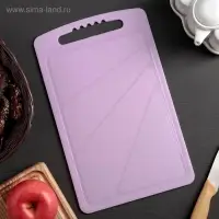 Доска разделочная Альт-Пласт, 32&times;20 см, пластик, МИКС