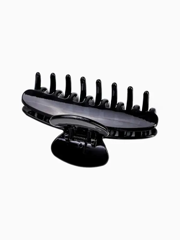 Крабик для волос &laquo;Строгая классика&raquo;, 9.7&times;4.5 см, МИКС, чёрный