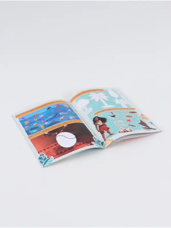 Книга с заданиями  Книга с заданиями "Океан зовёт", 36 стр., Моана