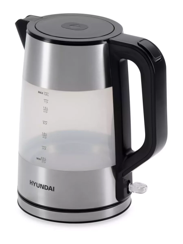 Чайник HYK-P4026 1,9л 2200Вт черный (пластик)