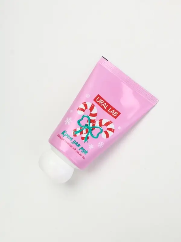 URAL LAB смягчающий крем для рук с ароматом рождественского леденца, 30 мл URAL LAB смягчающий крем для рук с ароматом рождественского леденца, 30 мл