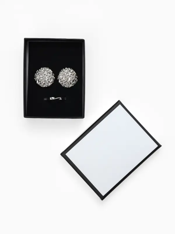 Набор коробочек подарочных 6 шт. под набор &laquo;Стиль&raquo;, 7&times;9 см, цвет чёрно-белый (10901368)