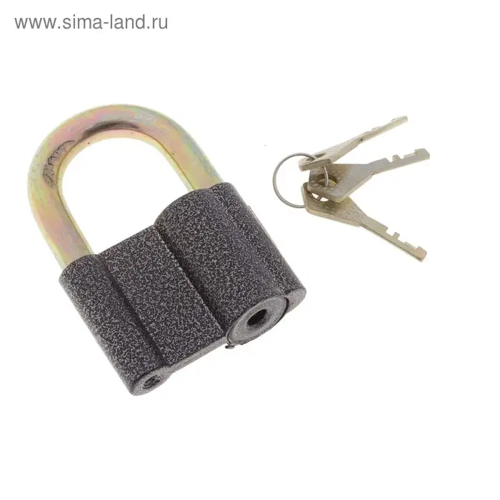 Замок навесной, 62&times;90 мм, 3 ключа