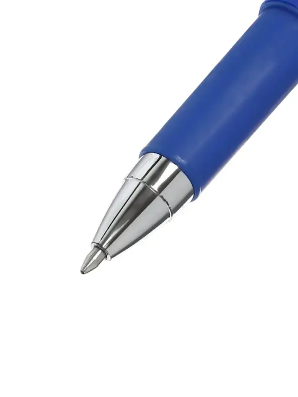 Ручка шариковая со стираемыми чернилами, линия 0.8 мм, стержень синий, корпус прорезиненный МИКС (штрихкод на штуке)