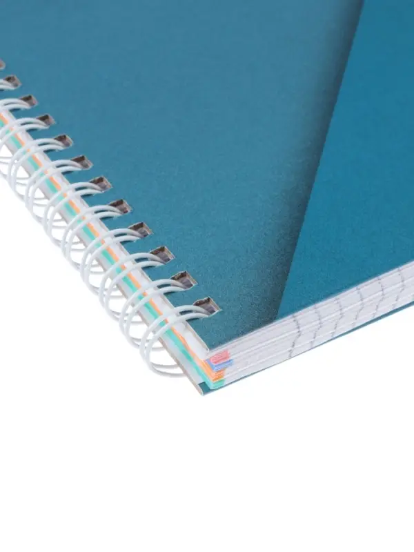 Тетрадь с тв/обл 120л А4 кл Hatber Тетрадь с тв/обл 120л А4 кл Hatber "Color Line", на гребне, многоцв, перфорац, S-touch