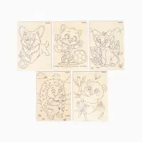 Доски для выжигания &laquo;Удивительные друзья&raquo;